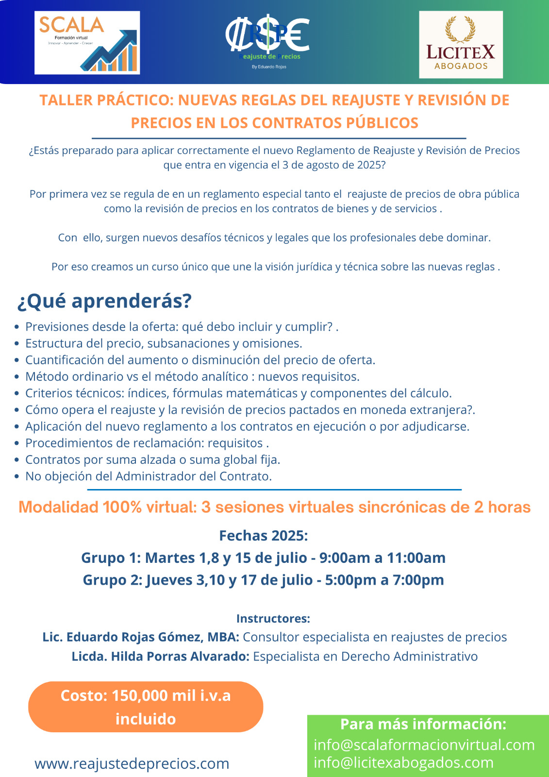 NUEVAS REGLAS EL REAJUSTE Y  REVISIÓN DE PRECIOS EN LOS CONTRATOS PÚBLICOS