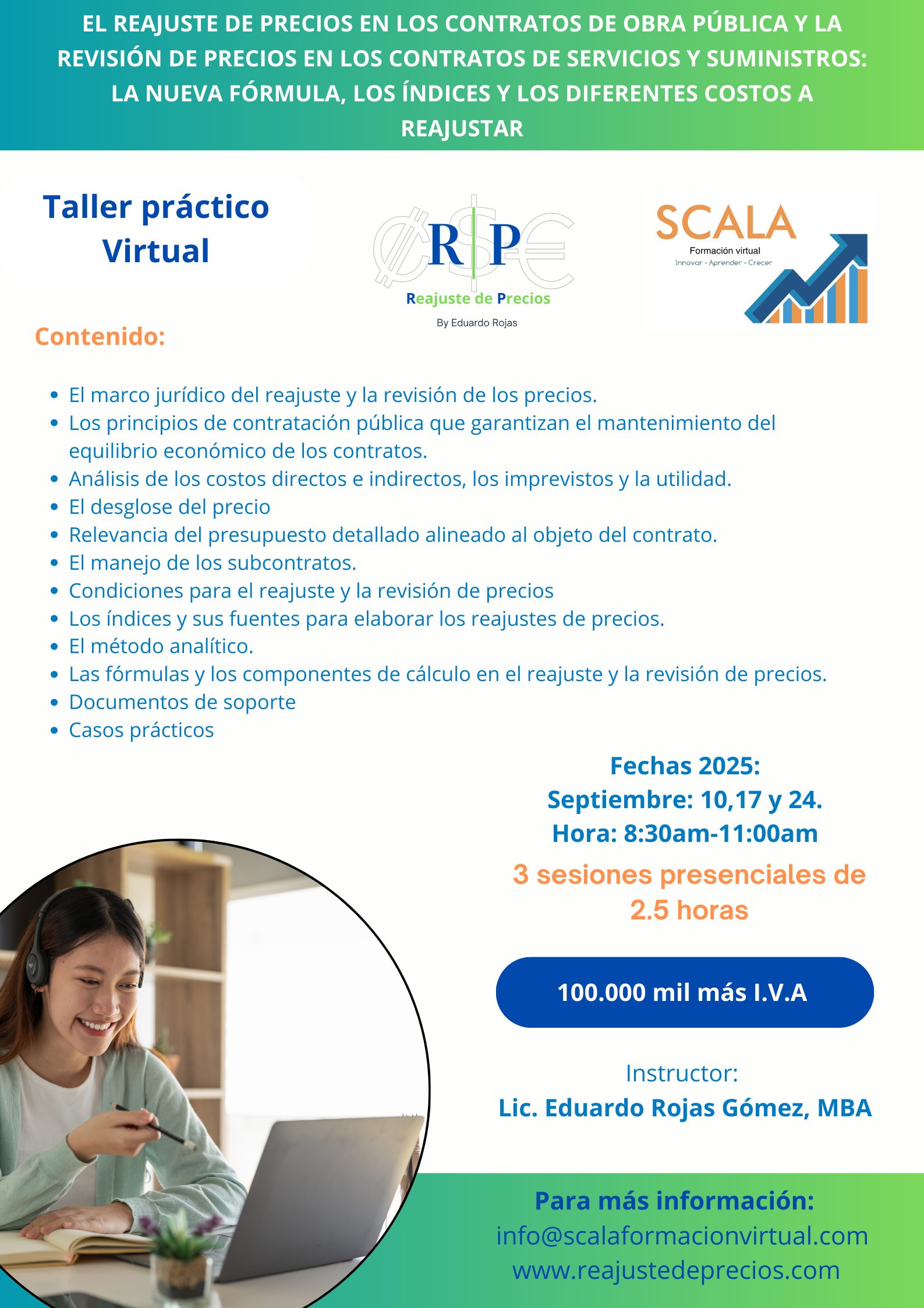 El reajuste de precios en los contratos de obra pública y la revisión de  precios en los contratos de servicios y suministros: La nueva fórmula, los  índices y los diferentes costos a reajustar